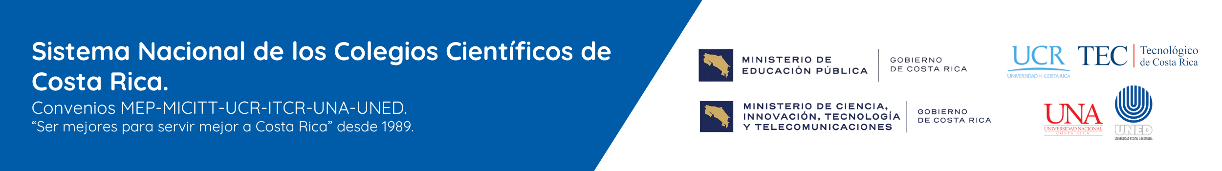 Sistema Nacional de Colegios Científicos de Costa Rica: convenios y entidades aliadas